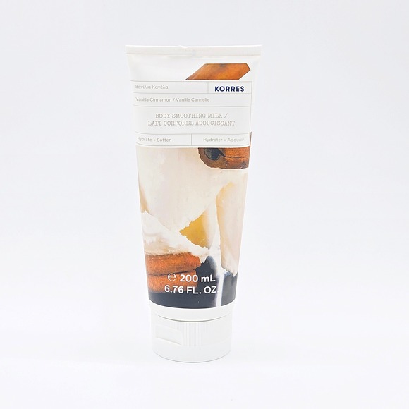 Korres Other - Korres Body Smoothing Milk Vanilla Cinnamon 200 mL 6.76 Fl. Oz.